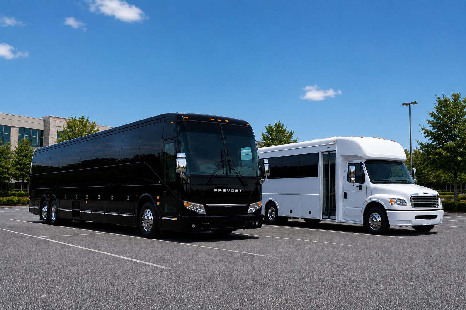 Charter bus rental in San Antonio, TX